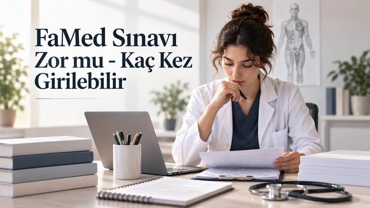 FaMed Sınavı Zor mu - Kaç Kez Girilebilir?